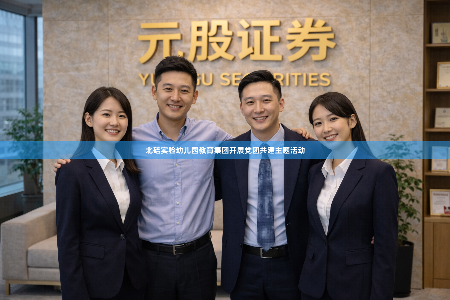 北碚实验幼儿园教育集团开展党团共建主题活动