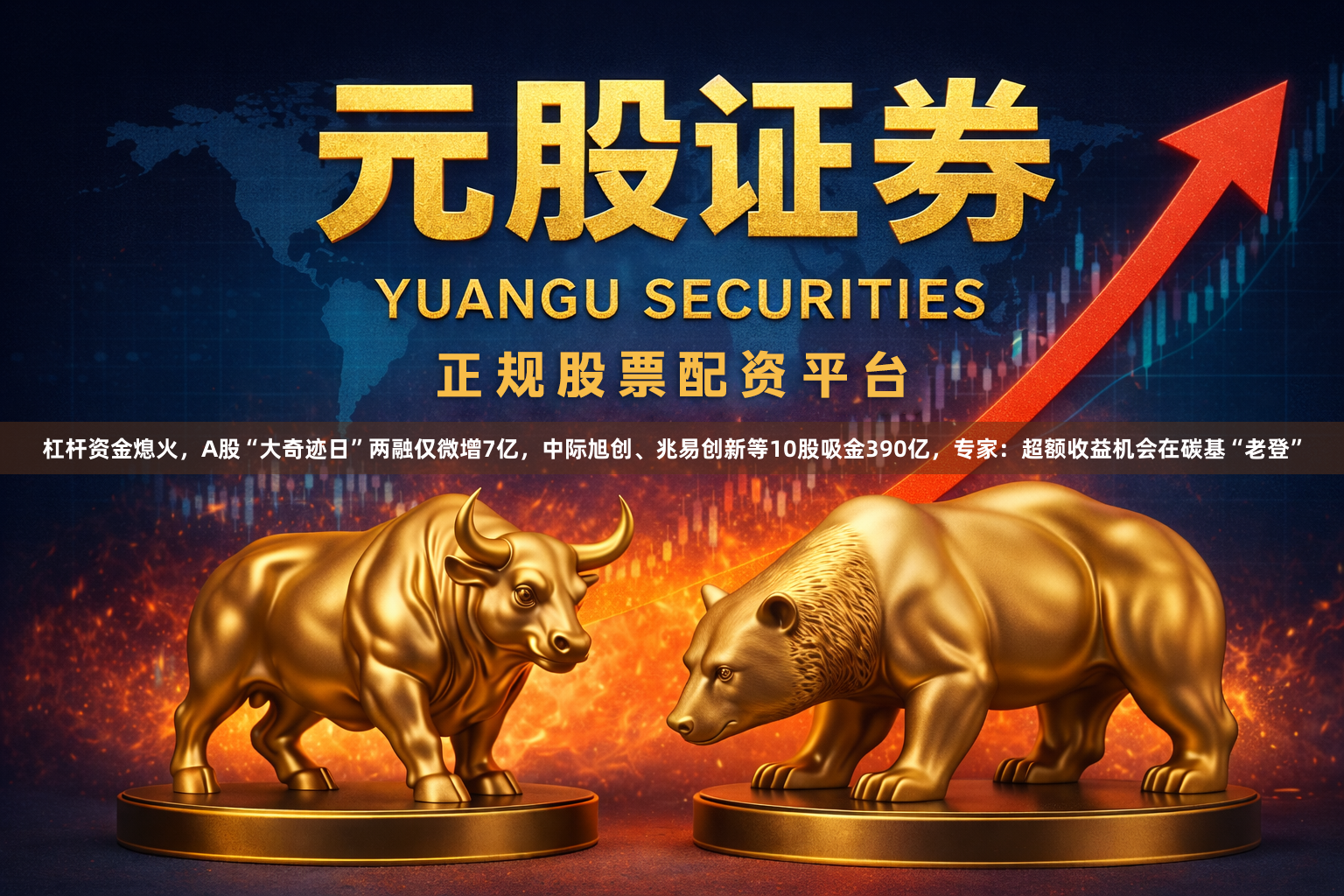 杠杆资金熄火，A股“大奇迹日”两融仅微增7亿，中际旭创、兆易创新等10股吸金390亿，专家：超额收益机会在碳基“老登”