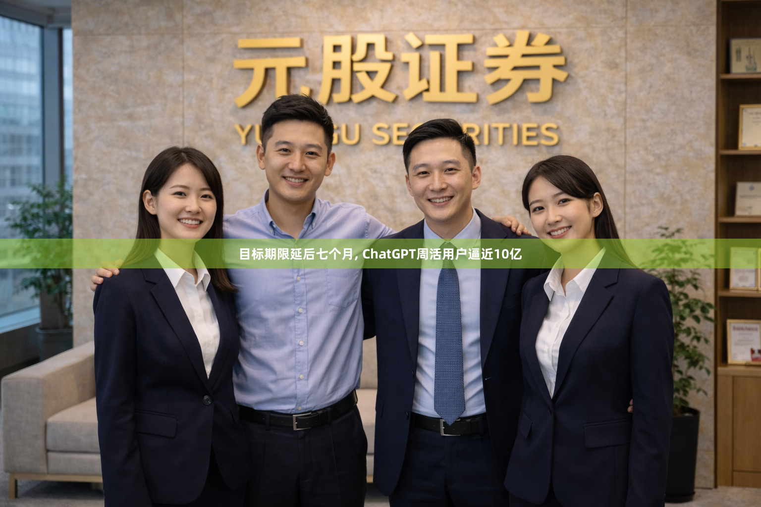 目标期限延后七个月, ChatGPT周活用户逼近10亿